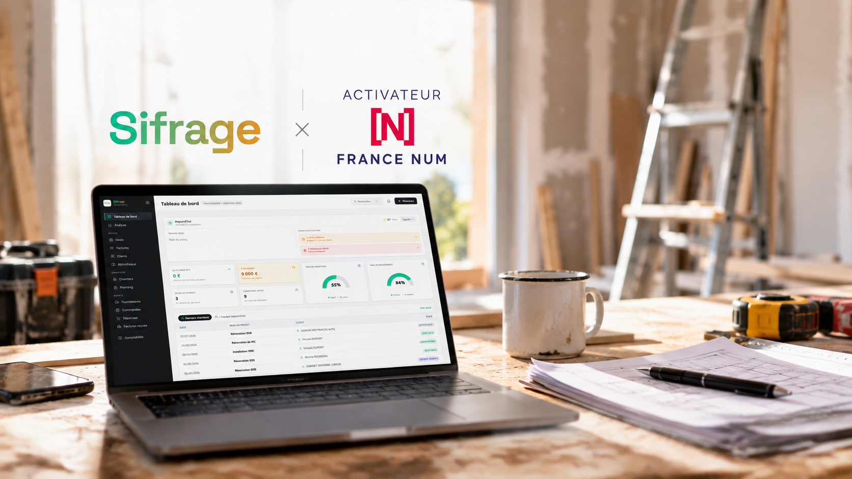 Sifrage est désormais référencé Activateur France Num