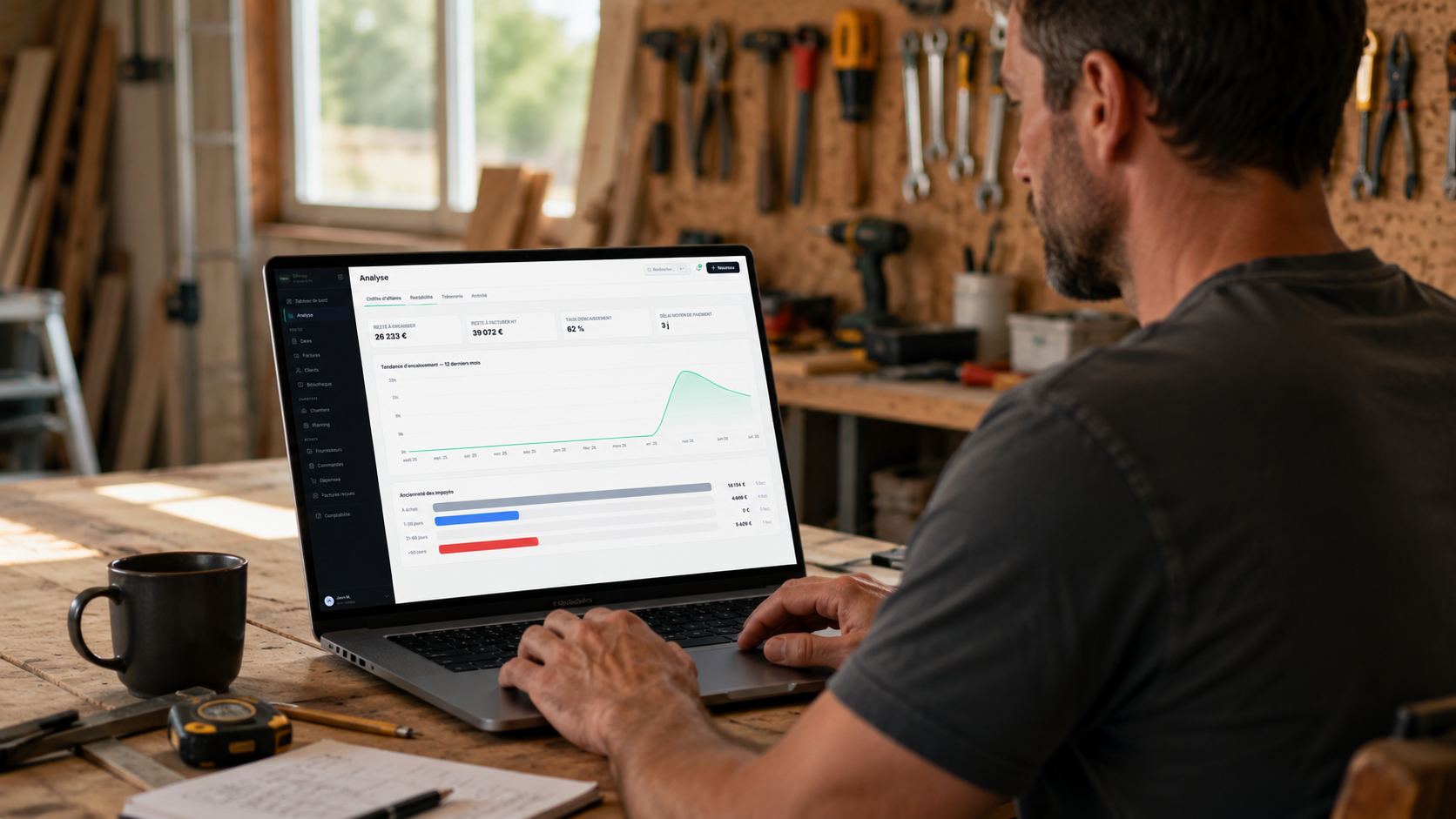 Illustration de l'article : Rentabilité d'un chantier : la calculer et la suivre, sans tableur